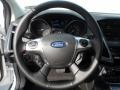 Charcoal Black Leather Steering Wheel Photo for 2012 Ford Focus #67812978