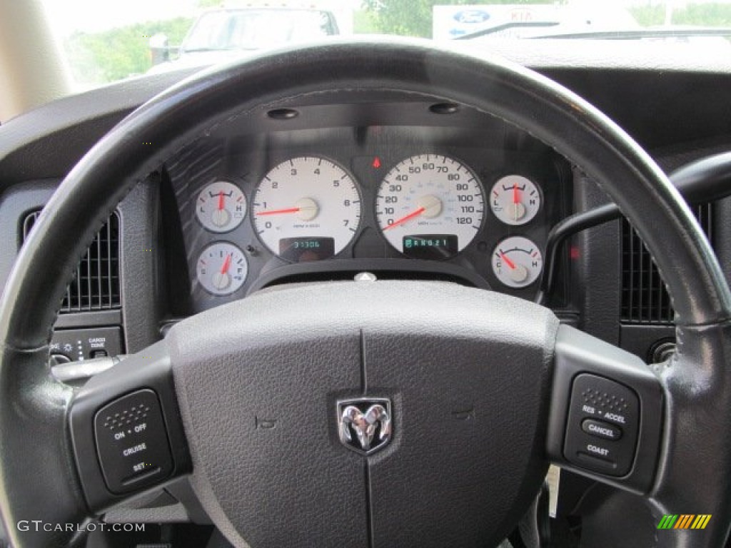 2004 Ram 1500 SLT Quad Cab 4x4 - Bright Silver Metallic / Dark Slate Gray photo #20