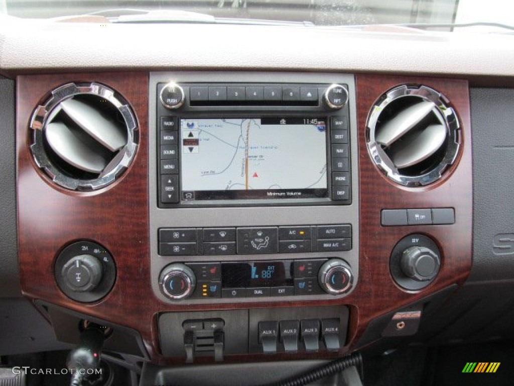 2012 Ford F350 Super Duty King Ranch Crew Cab 4x4 Controls Photo #67814297