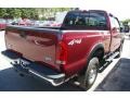 2004 Dark Toreador Red Metallic Ford F250 Super Duty XLT SuperCab 4x4  photo #9