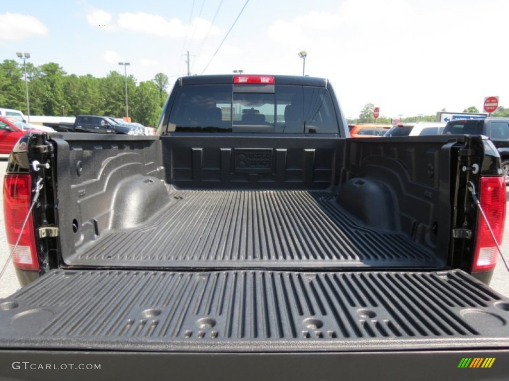 2012 Ram 1500 SLT Quad Cab - Black / Dark Slate Gray/Medium Graystone photo #13