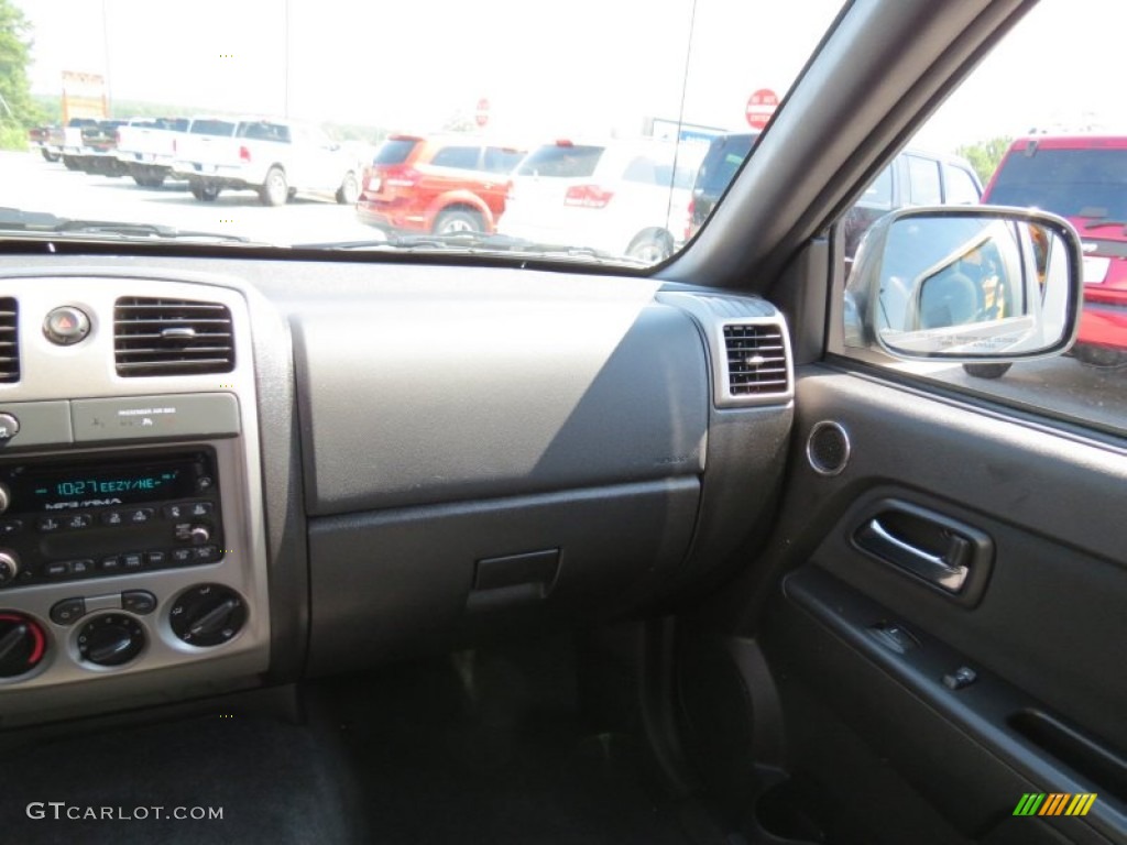 2010 Canyon SLE Crew Cab - Gray Green Metallic / Ebony photo #16