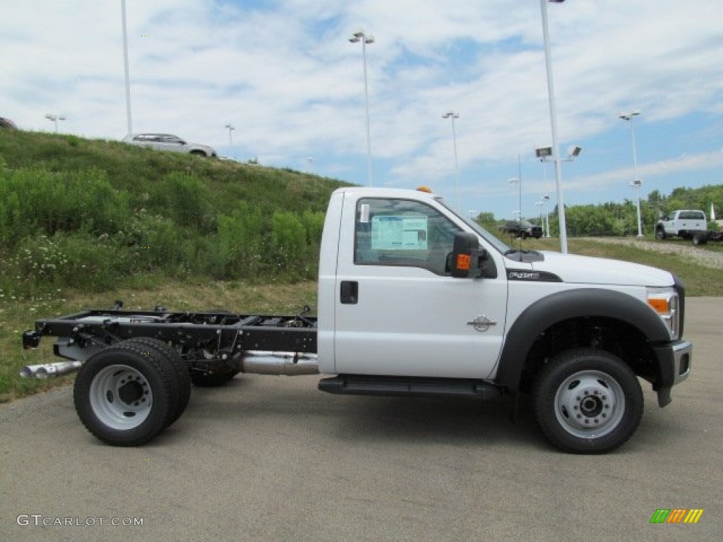 Oxford White 2012 Ford F450 Super Duty XL Regular Cab Chassis 4x4 Exterior Photo #67814964
