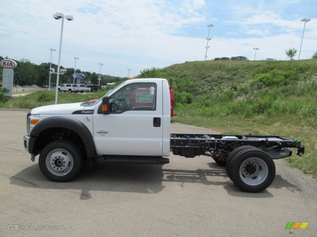 Oxford White 2012 Ford F450 Super Duty XL Regular Cab Chassis 4x4 Exterior Photo #67815051