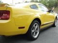 2006 Screaming Yellow Ford Mustang V6 Premium Coupe  photo #9