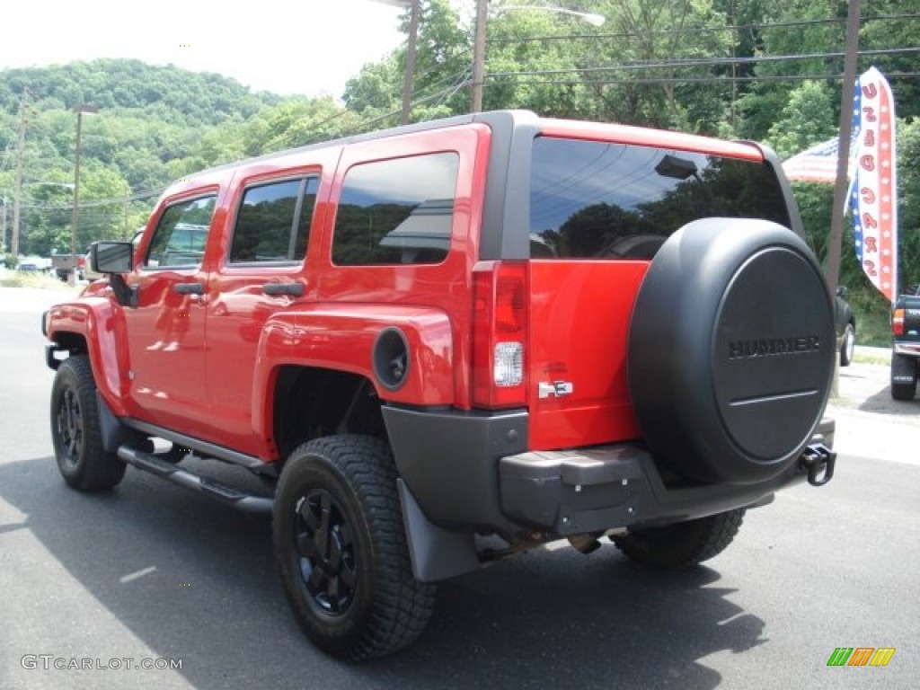 Victory Red 2007 Hummer H3 X Exterior Photo #67818795