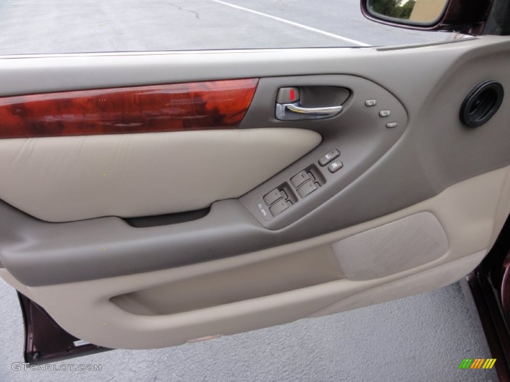 2002 GS 300 - Black Cherry Pearl / Ivory photo #15