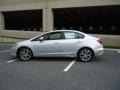 2012 Alabaster Silver Metallic Honda Civic Si Sedan  photo #4