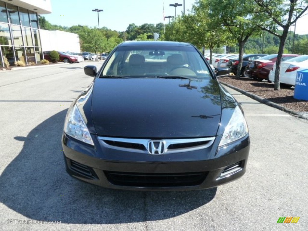 2006 Accord EX-L Sedan - Nighthawk Black Pearl / Ivory photo #8