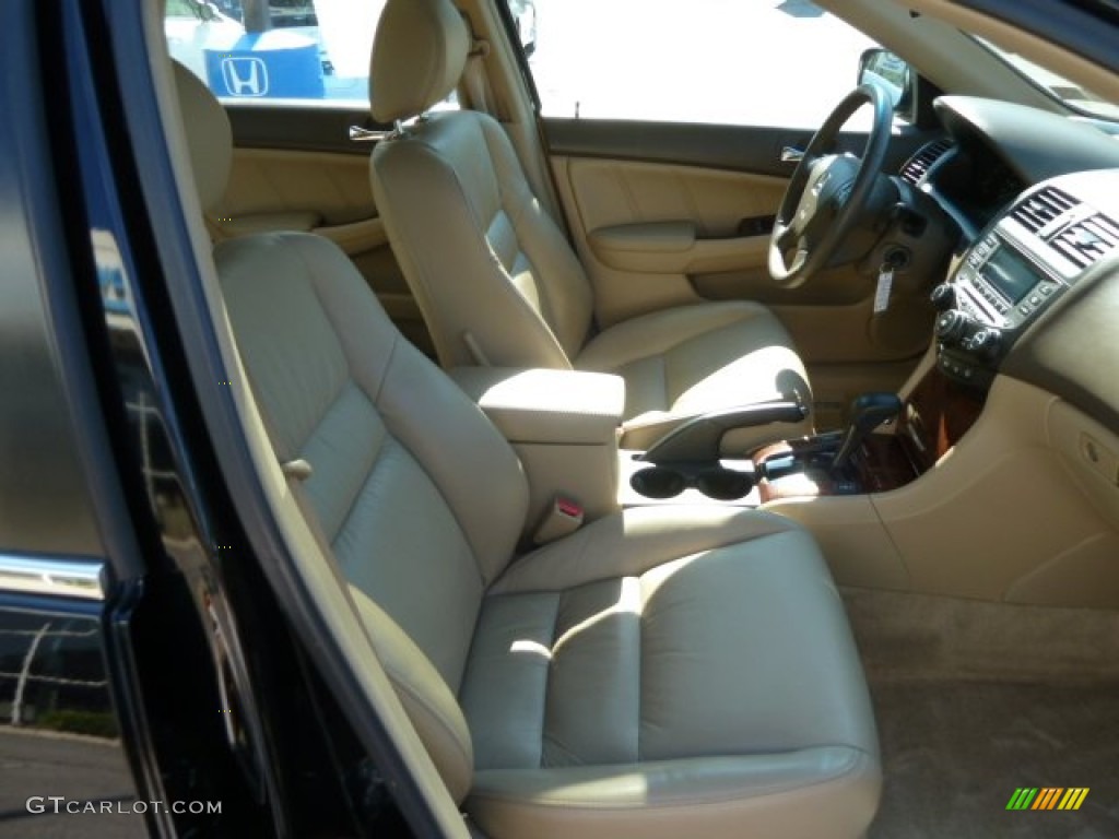 2006 Accord EX-L Sedan - Nighthawk Black Pearl / Ivory photo #10