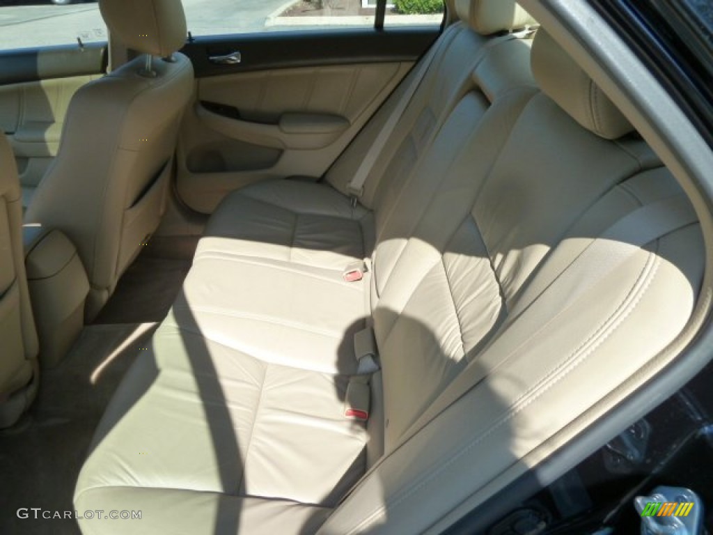 2006 Accord EX-L Sedan - Nighthawk Black Pearl / Ivory photo #16