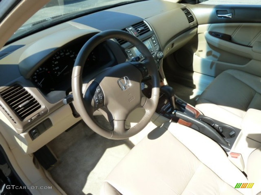 2006 Accord EX-L Sedan - Nighthawk Black Pearl / Ivory photo #20