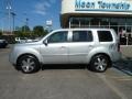 2012 Alabaster Silver Metallic Honda Pilot Touring 4WD  photo #2