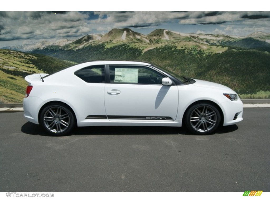 Super White 2013 Scion tC Standard tC Model Exterior Photo #67819725