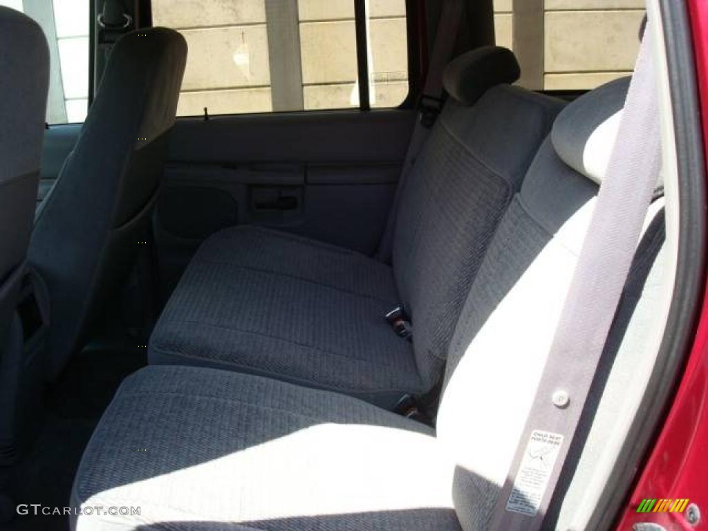 1995 Explorer XLT 4x4 - Vermillion Red / Light Flint photo #11