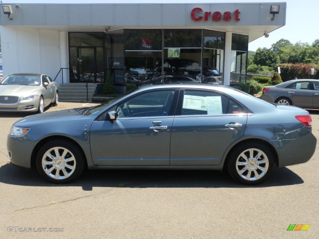 2011 MKZ AWD - Steel Blue Metallic / Dark Charcoal photo #1