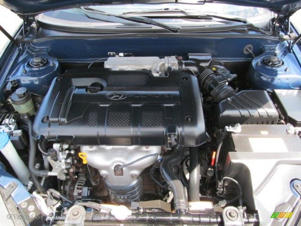 2008 Hyundai Tiburon GS 2.0 Liter DOHC 16-Valve CVVT 4 Cylinder Engine Photo #67825389