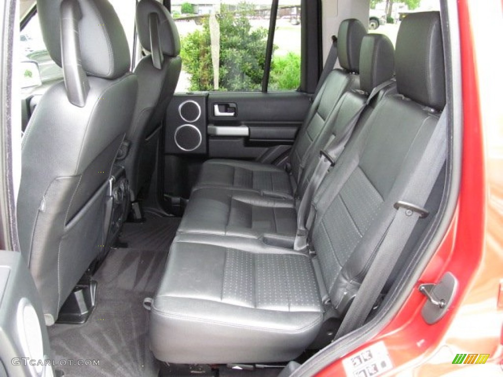 Ebony Interior 2009 Land Rover LR3 SE Photo #67825590