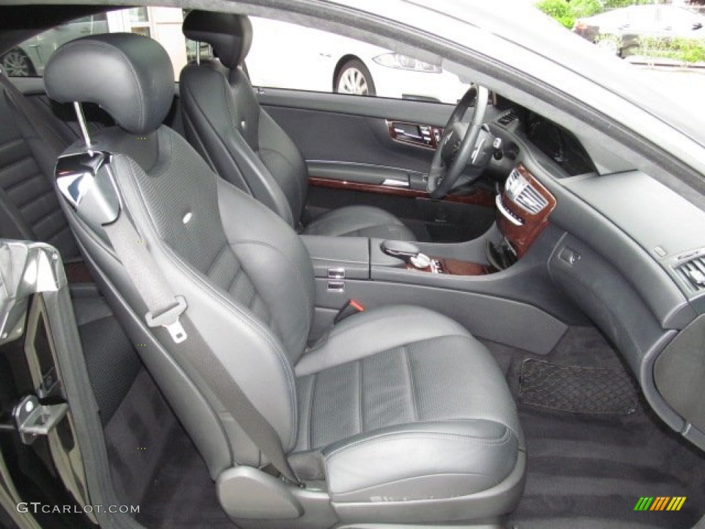 Black Interior 2008 Mercedes-Benz CL 63 AMG Photo #67826547
