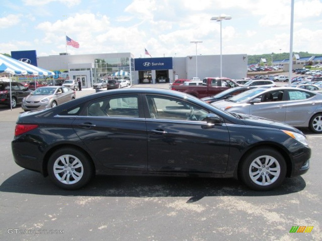 2013 Sonata GLS - Pacific Blue Pearl / Gray photo #2