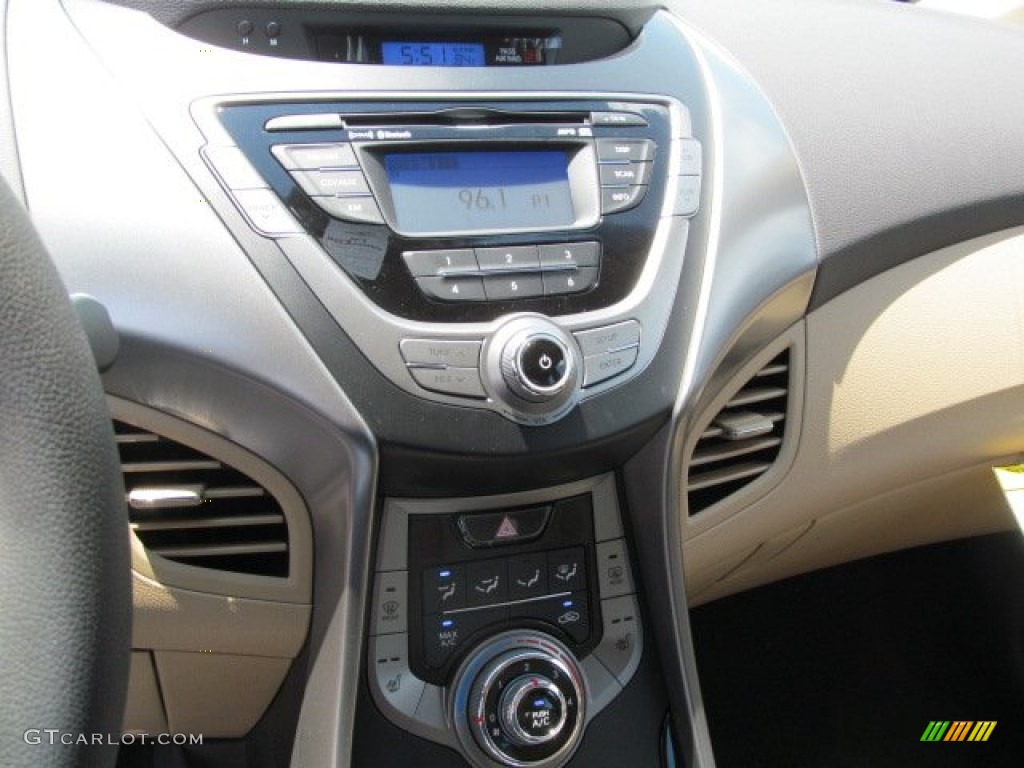2013 Elantra GLS - Desert Bronze / Beige photo #8