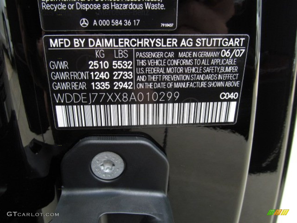 2008 Mercedes-Benz CL 63 AMG 040 Photo #67826823