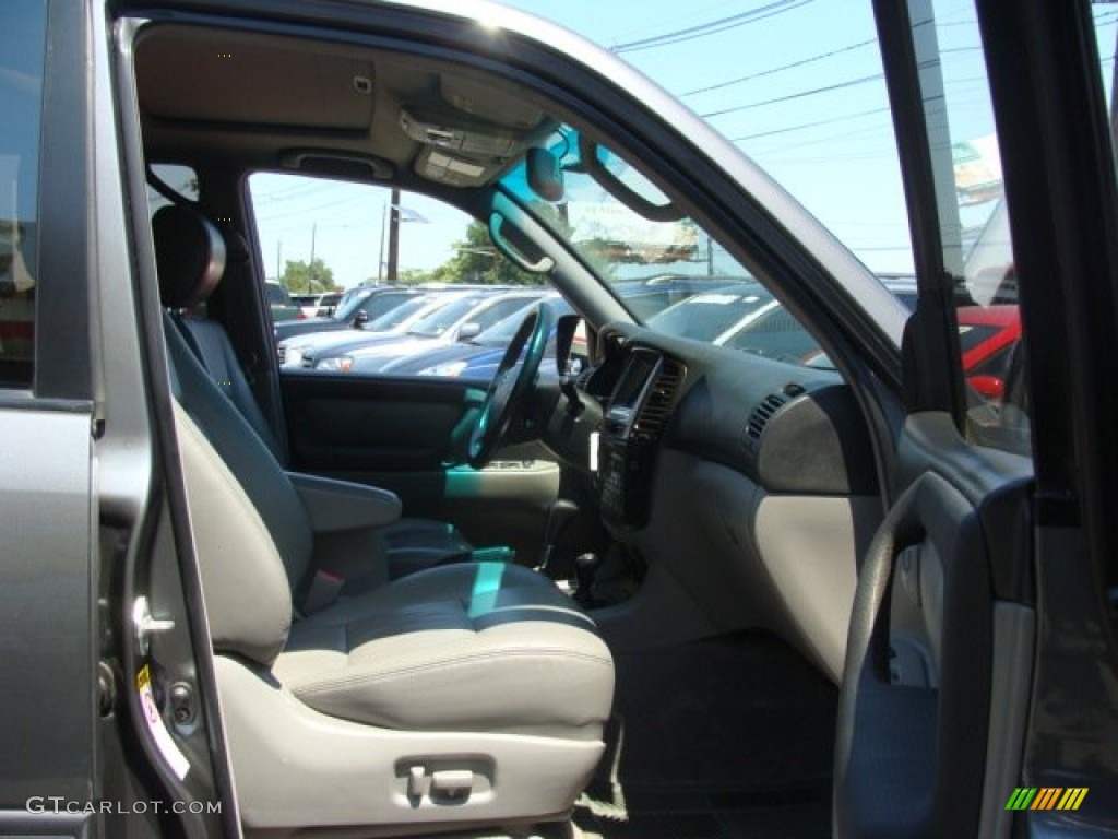2003 Land Cruiser  - Galactic Gray Metallic / Stone photo #8