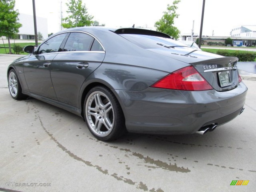 2007 CLS 63 AMG - designo Graphite Metallic / designo Porcelain photo #8