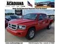 2011 Flame Red Dodge Dakota Big Horn Crew Cab  photo #1