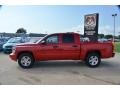 2011 Flame Red Dodge Dakota Big Horn Crew Cab  photo #2