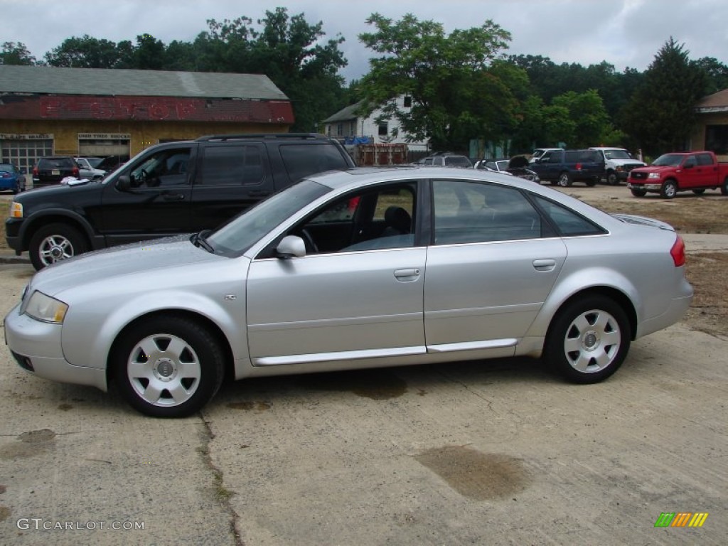 Light Silver Metallic 2003 Audi A6 4.2 quattro Sedan Exterior Photo #67828128