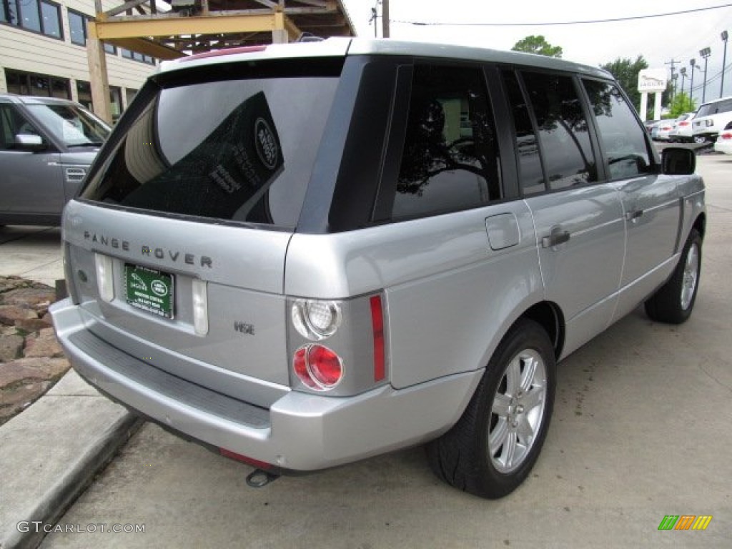 2006 Range Rover HSE - Zambezi Silver Metallic / Charcoal/Jet photo #6