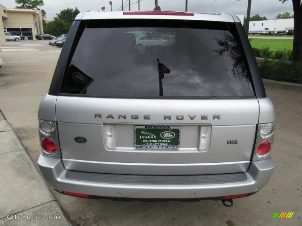 2006 Range Rover HSE - Zambezi Silver Metallic / Charcoal/Jet photo #7