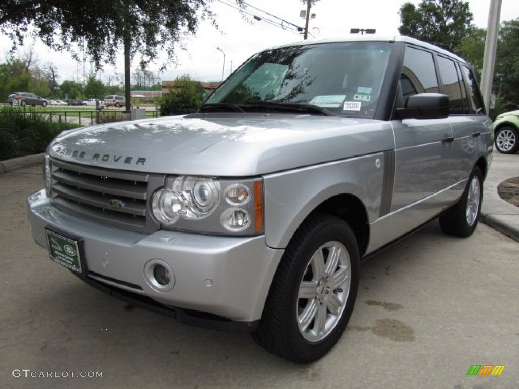 2006 Range Rover HSE - Zambezi Silver Metallic / Charcoal/Jet photo #9