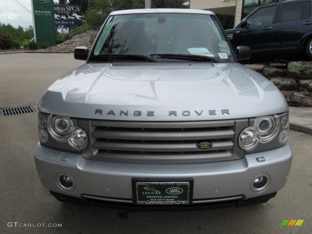 2006 Range Rover HSE - Zambezi Silver Metallic / Charcoal/Jet photo #10