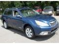 2011 Azurite Blue Pearl Subaru Outback 2.5i Premium Wagon  photo #3