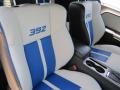 2011 Dodge Challenger Pearl White/Blue Interior Front Seat Photo