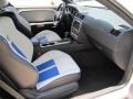 Pearl White/Blue Interior Photo for 2011 Dodge Challenger #67828512