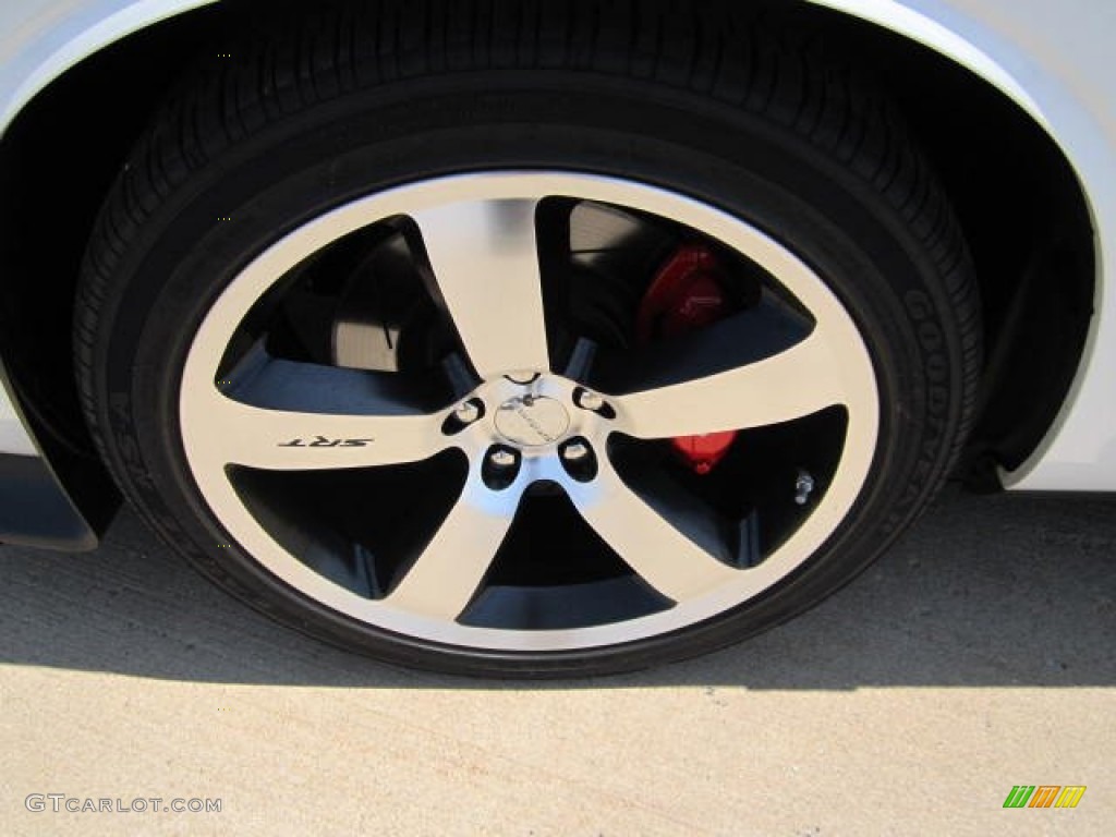 2011 Challenger SRT8 392 Inaugural Edition - Bright White / Pearl White/Blue photo #12