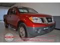 2011 Red Alert Nissan Frontier S Crew Cab  photo #1