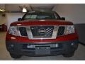 2011 Red Alert Nissan Frontier S Crew Cab  photo #4