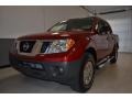 2011 Red Alert Nissan Frontier S Crew Cab  photo #18