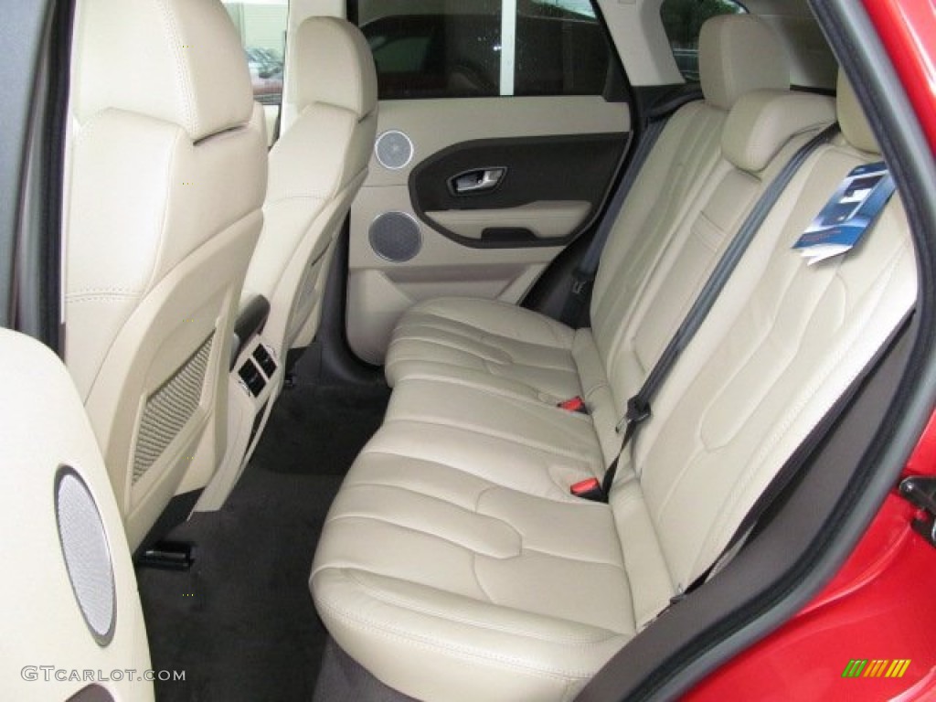 2012 Land Rover Range Rover Evoque Pure Rear Seat Photo #67829142