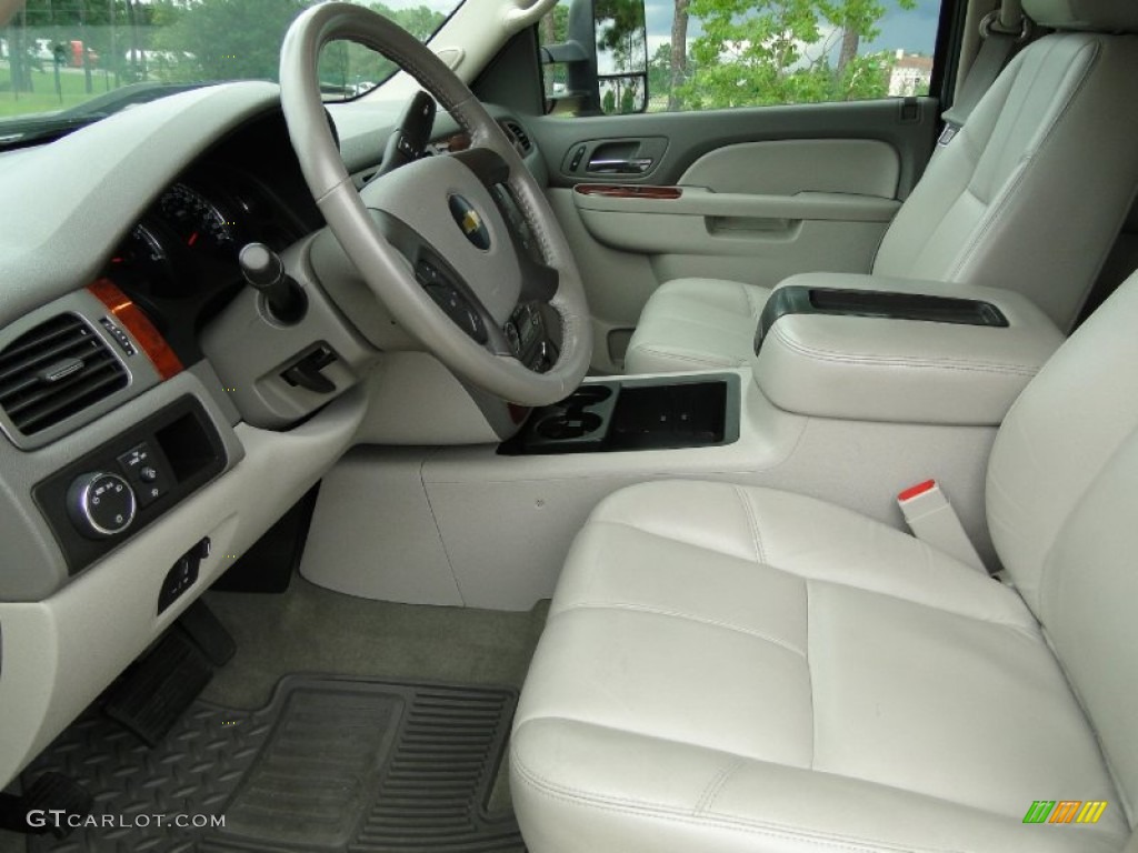 Light Titanium/Dark Titanium Interior 2011 Chevrolet Silverado 2500HD LT Crew Cab Photo #67829675