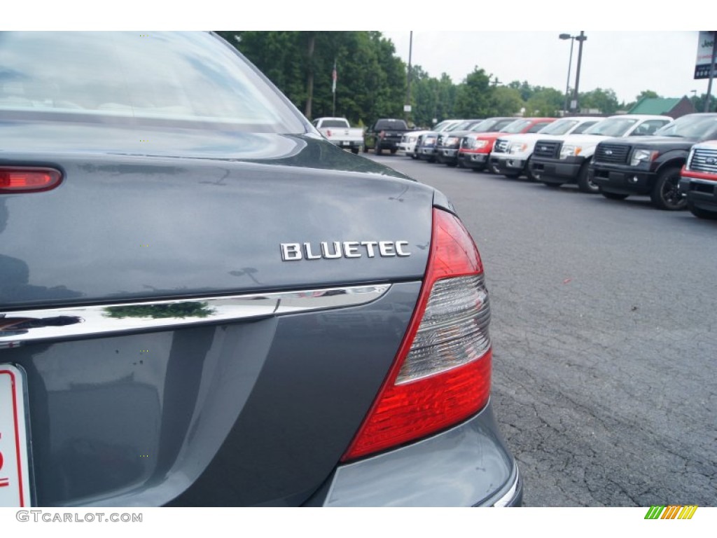 2007 E 320 Bluetec Sedan - Flint Grey Metallic / Ash photo #18