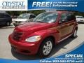 Inferno Red Crystal Pearl 2005 Chrysler PT Cruiser Limited Turbo