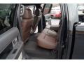 Platinum Sienna Brown/Black Leather Rear Seat Photo for 2012 Ford F150 #67831698