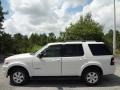 2008 White Suede Ford Explorer XLT  photo #2
