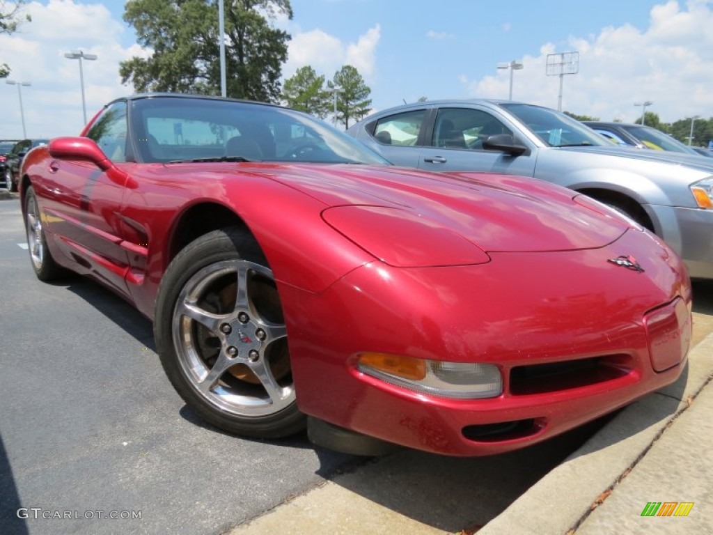Magnetic Red Metallic 2004 Chevrolet Corvette Coupe Exterior Photo #67832169