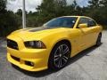 Stinger Yellow 2012 Dodge Charger SRT8 Super Bee Exterior